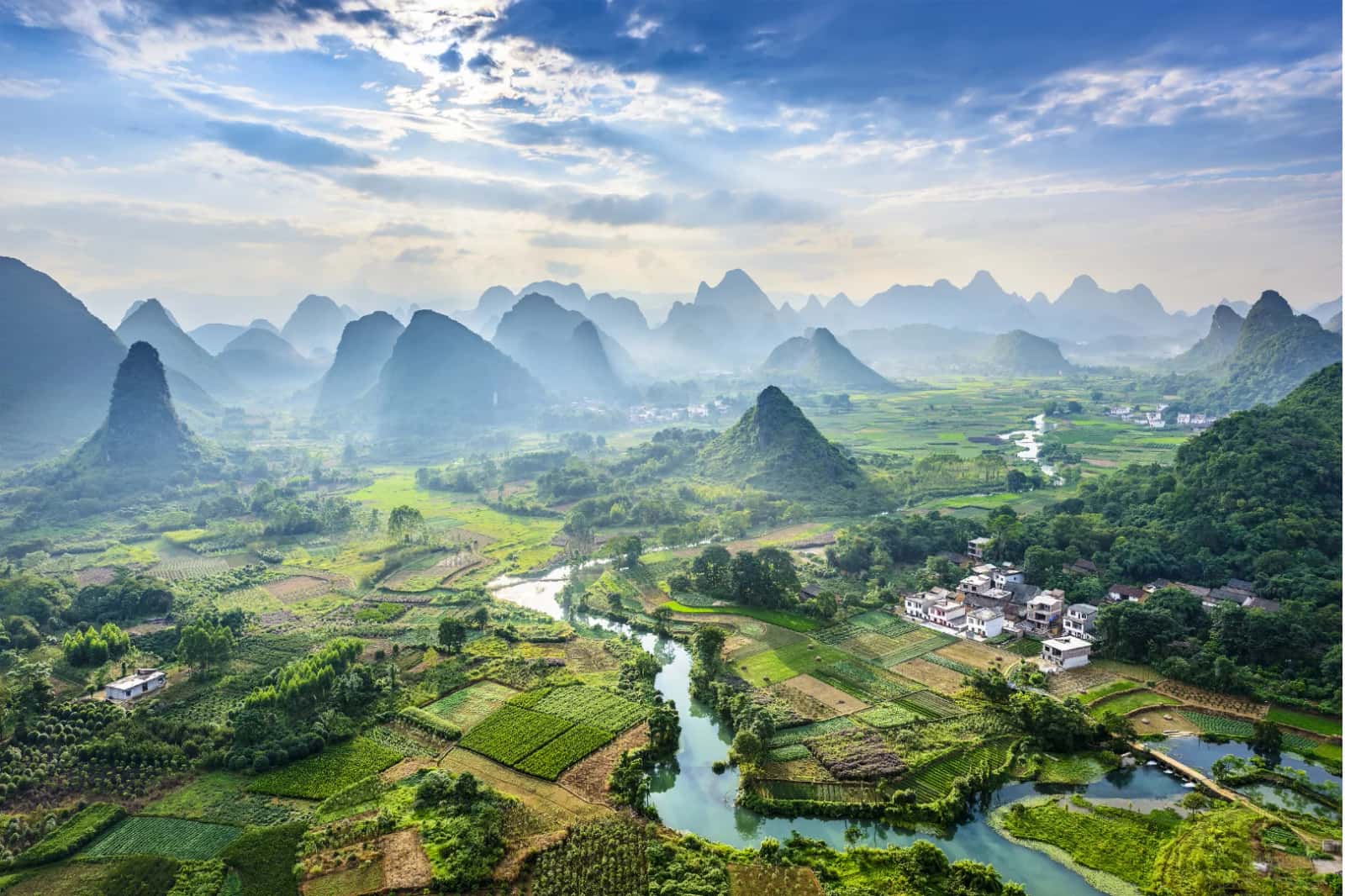 Guilin 4-Star Li River Cruise & Yangshuo Countryside Private Day Tour